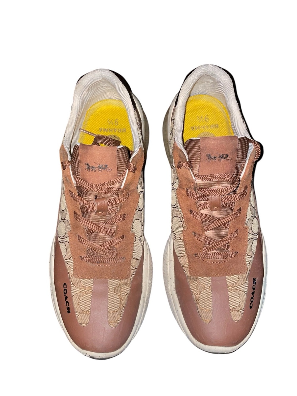 Coach Citysole Runner In Signature Chambray - Picture 2 of 4